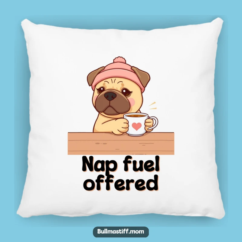 Bullmastiff Comfort Pillow - Funny Warm Hat Dog Lover Gift for Relaxation