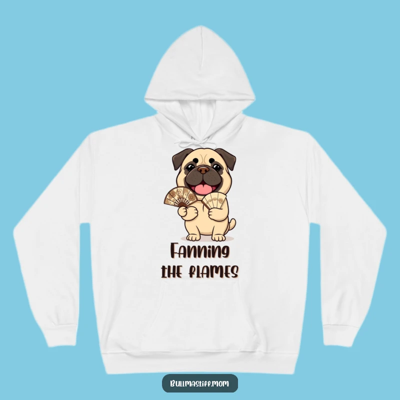 Cozy Funny Bullmastiff Hoodie: Cheerful Fan, Warm & Joyful Gift