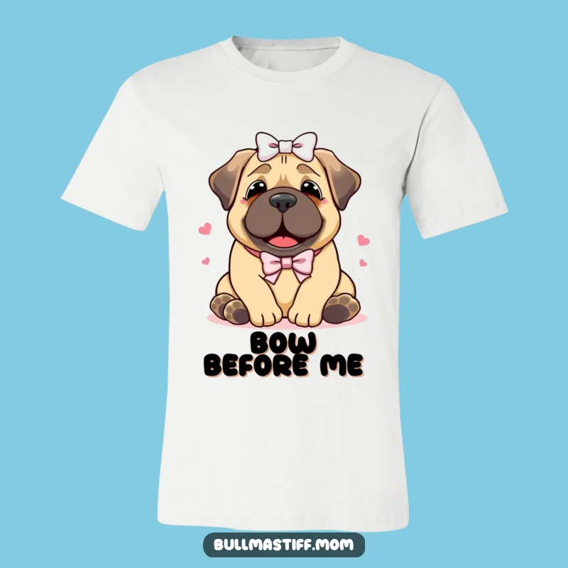 Funny Bullmastiff Hug T-Shirt: Wearable Joy and Adorable Dog Lover Apparel